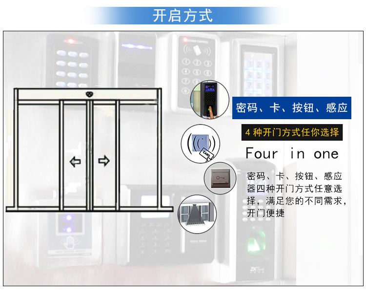 内置门自动风淋室开门方式选择